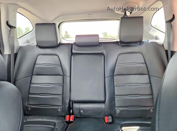 5J6RW2H86LL010377 2020 HONDA CR-V White Vista de los asientos traseros