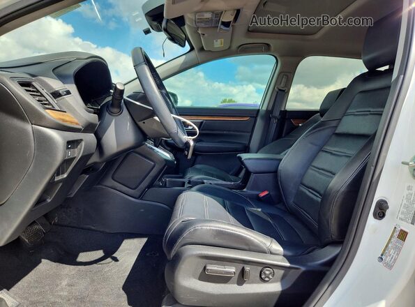 5J6RW2H86LL010377 2020 HONDA CR-V White Vista interior delantera