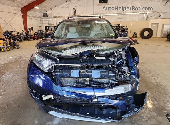 5J6RW2H87HL002764 2017 HONDA CR-V Blue Widok z przodu
