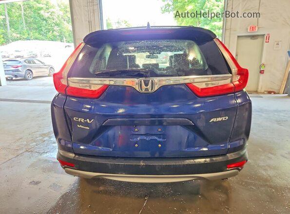 5J6RW2H87HL002764 2017 HONDA CR-V Blue Widok z tyłu