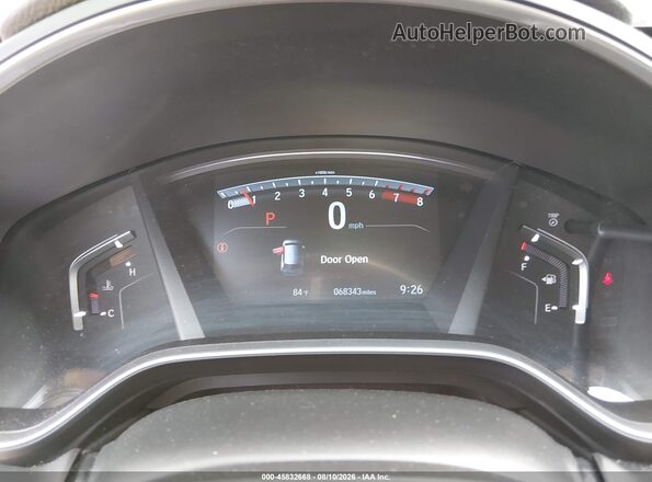 5J6RW2H87KL030619 2019 HONDA CR-V White Rear seats view