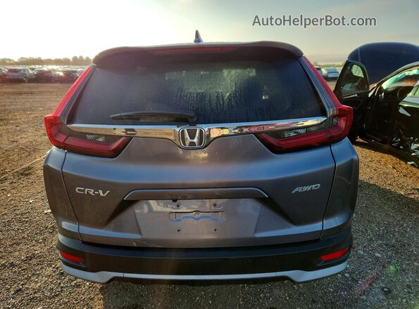 5J6RW2H87ML012981 2021 HONDA CR-V Серый Вид сзади