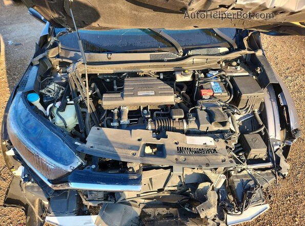 5J6RW2H87ML012981 2021 HONDA CR-V Серый Вид задней части салона