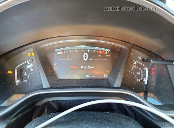 5J6RW2H87ML012981 2021 HONDA CR-V Серый Вид щитка приборов