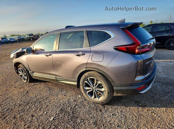 5J6RW2H87ML012981 2021 HONDA CR-V Серый Задняя левая четверть