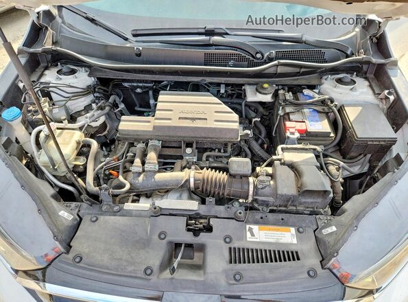 5J6RW2H87NA001041 2022 HONDA CR-V White Vista del compartimento del motor
