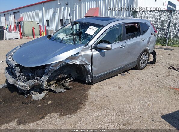 5J6RW2H88HL001395 2017 HONDA CR-V Gray წინა მარცხენა ხედი სამი მეოთხედიდან