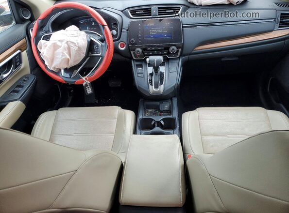 5J6RW2H88HL036650 2017 HONDA CR-V Orange Vista del salpicadero