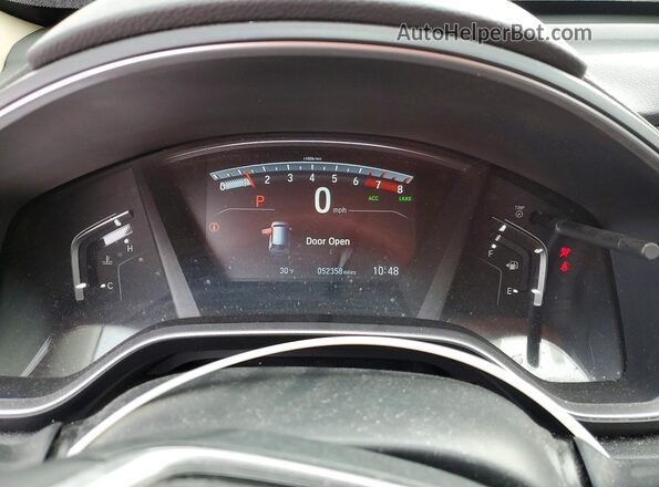 5J6RW2H88HL036650 2017 HONDA CR-V Orange Vista del cuadro de instrumentos