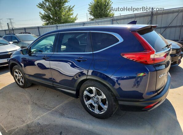 5J6RW2H88KL001775 2019 HONDA CR-V Blue Задня ліва чверть