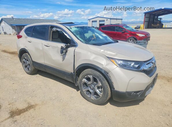 5J6RW2H88KL009522 2019 HONDA CR-V Tan წინა მარჯვენა