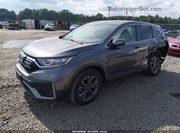 5J6RW2H88LA015267 2020 HONDA CR-V Gray Vista tres cuartos delantera izquierda