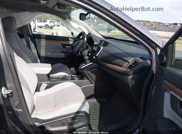 5J6RW2H88LA015267 2020 HONDA CR-V Gray Vista interior delantera