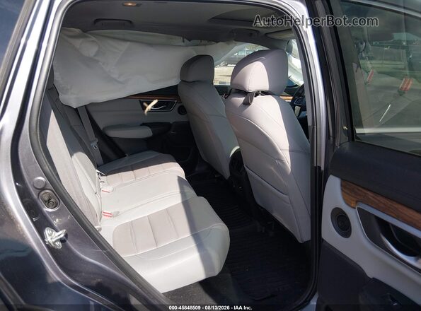 5J6RW2H88LA015267 2020 HONDA CR-V Gray Vista de la etiqueta del VIN
