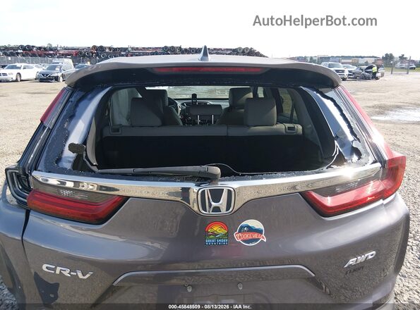 5J6RW2H88LA015267 2020 HONDA CR-V Gray Vista del cuadro de instrumentos