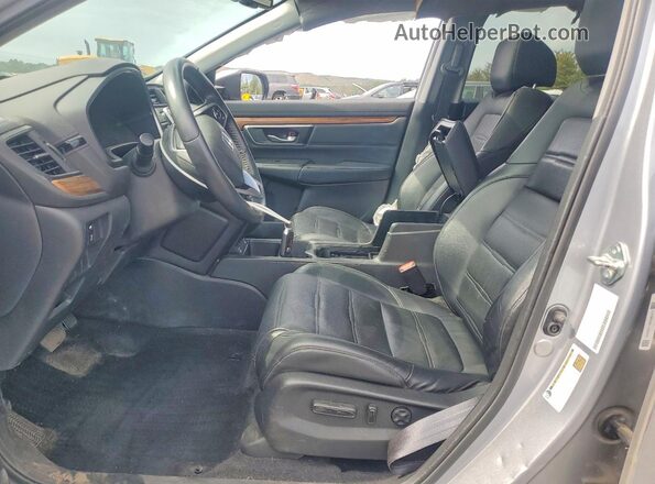 5J6RW2H88LL028332 2020 HONDA CR-V Gray Vista interior delantera