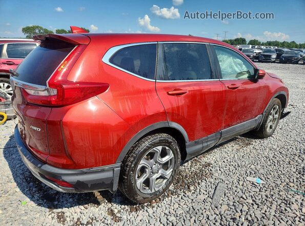 5J6RW2H89HL047107 2017 HONDA CR-V Red Trasero derecho