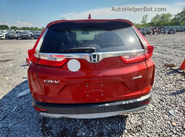 5J6RW2H89HL047107 2017 HONDA CR-V Red Vista trasera