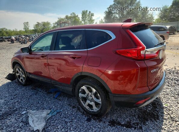 5J6RW2H89HL047107 2017 HONDA CR-V Red Trasero izquierdo