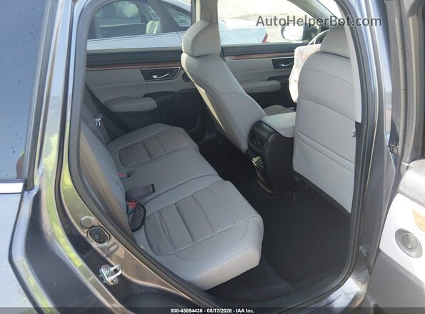 5J6RW2H89KA006916 2019 HONDA CR-V Gray VIN კოდის სტიკერის ხედი