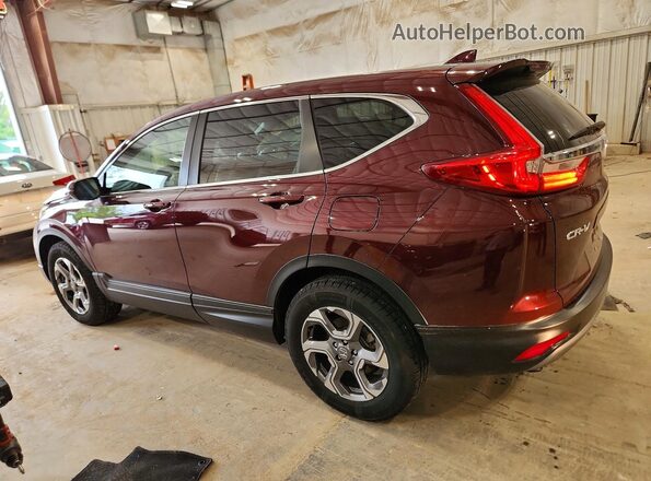 5J6RW2H89KL013658 2019 HONDA CR-V Burgundy Tył lewy