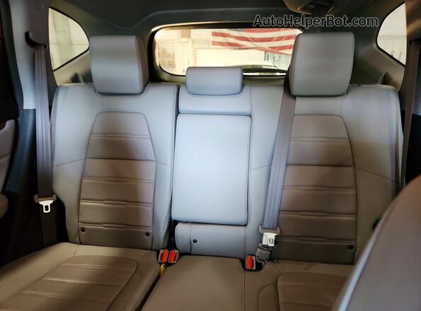 5J6RW2H89KL013658 2019 HONDA CR-V Burgundy Widok tylnych siedzeń