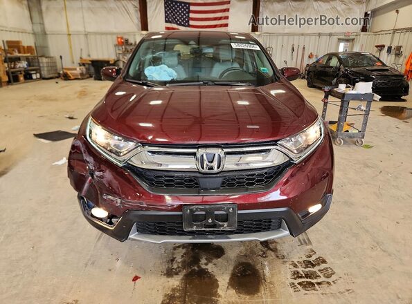 5J6RW2H89KL013658 2019 HONDA CR-V Burgundy Widok z przodu