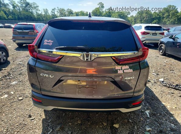 5J6RW2H89LL039999 2020 HONDA CR-V Gray Vista trasera