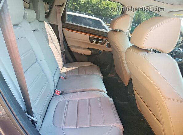 5J6RW2H89LL039999 2020 HONDA CR-V Gray Vista interior trasera