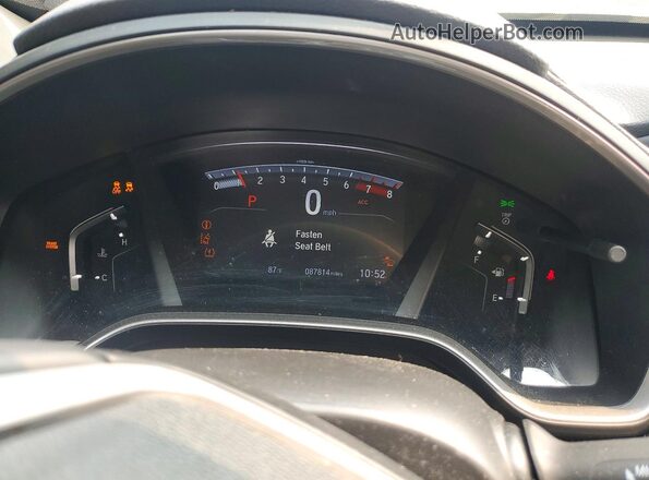 5J6RW2H89LL039999 2020 HONDA CR-V Gray Vista del cuadro de instrumentos