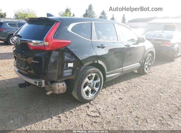 5J6RW2H8XJL030483 2018 HONDA CR-V Black Rear right