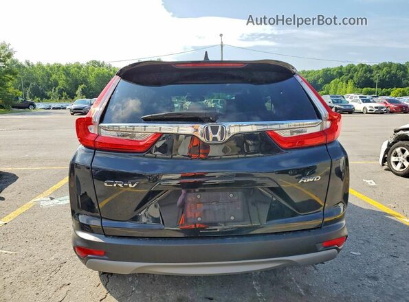 5J6RW2H8XKL018299 2019 HONDA CR-V Black უკანა ხედი