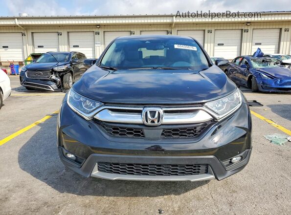 5J6RW2H8XKL018299 2019 HONDA CR-V Black წინა ხედი