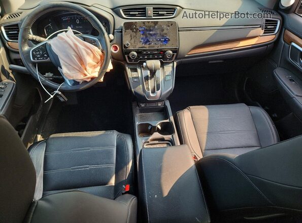 5J6RW2H8XLL016943 2020 HONDA CR-V Белый Вид панели приборов
