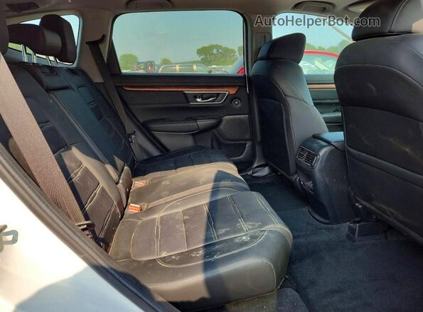 5J6RW2H8XLL016943 2020 HONDA CR-V Белый Вид задней части салона
