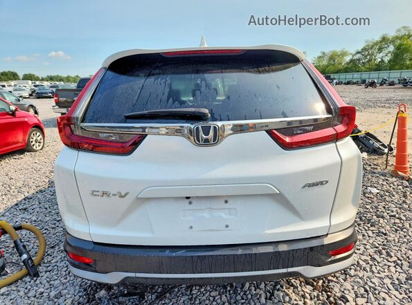5J6RW2H8XLL016943 2020 HONDA CR-V Белый Вид сзади