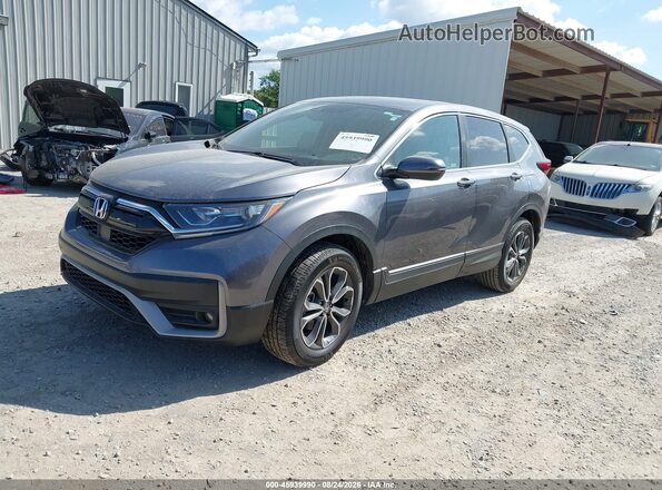 5J6RW2H8XLL042412 2020 HONDA CR-V Blue წინა მარცხენა ხედი სამი მეოთხედიდან