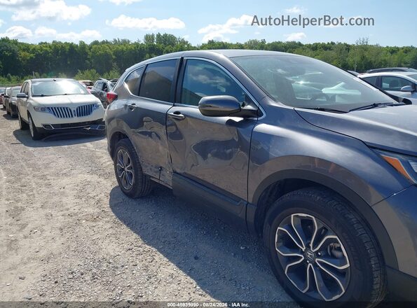 5J6RW2H8XLL042412 2020 HONDA CR-V Blue წინა ხედი
