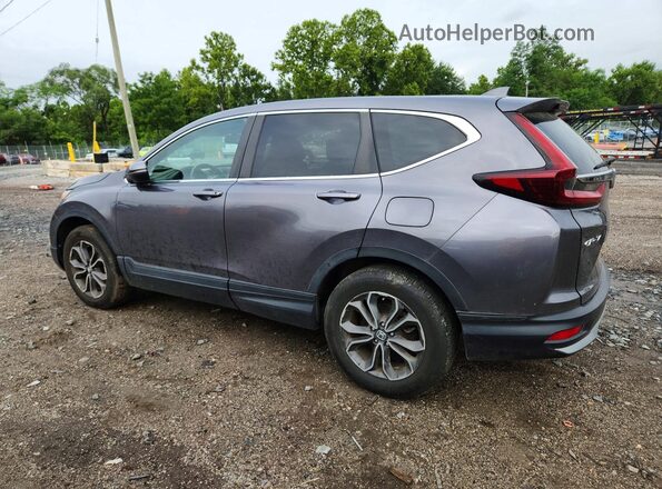 5J6RW2H8XMA011254 2021 HONDA CR-V Gray Trasero izquierdo