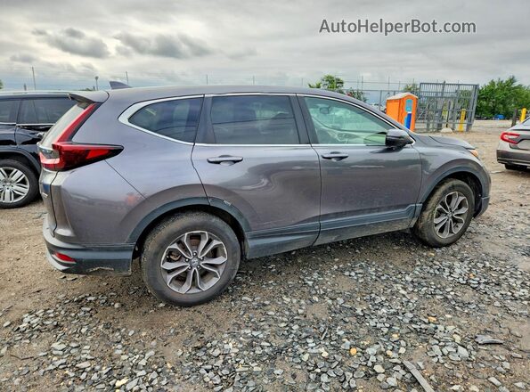 5J6RW2H8XMA011254 2021 HONDA CR-V Gray Trasero derecho