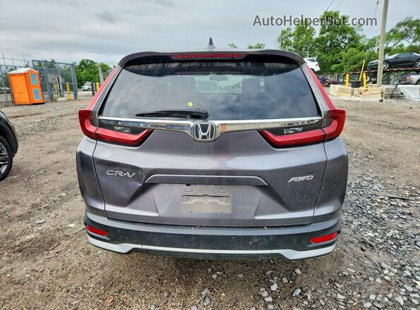 5J6RW2H8XMA011254 2021 HONDA CR-V Gray Vista trasera