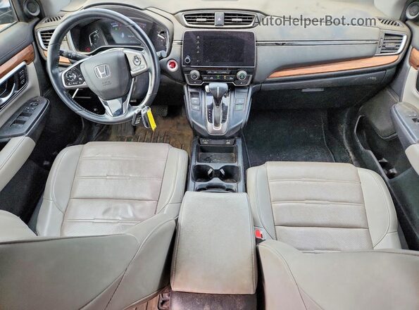 5J6RW2H8XMA011254 2021 HONDA CR-V Gray Vista del salpicadero
