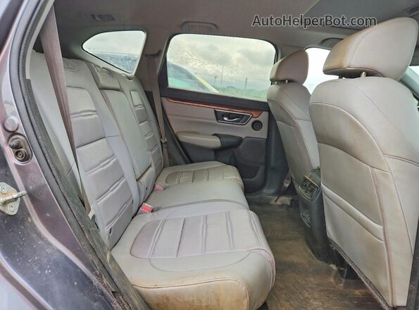 5J6RW2H8XMA011254 2021 HONDA CR-V Gray Vista interior trasera