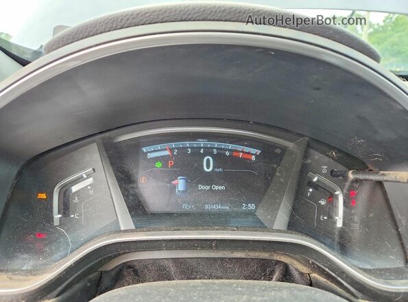5J6RW2H8XMA011254 2021 HONDA CR-V Gray Vista del cuadro de instrumentos
