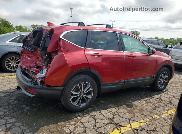 5J6RW2H8XML005197 2021 HONDA CR-V Red Rear right