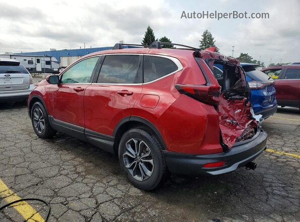 5J6RW2H8XML005197 2021 HONDA CR-V Red Rear left