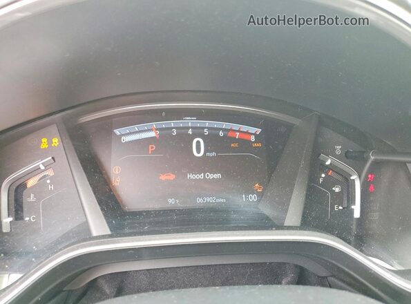 5J6RW2H90LL002042 2020 HONDA CR-V White Вид щитка приладів