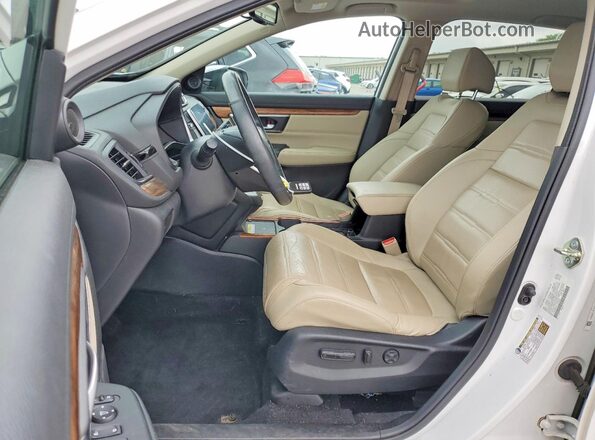 5J6RW2H90LL002042 2020 HONDA CR-V White Вид салону спереду