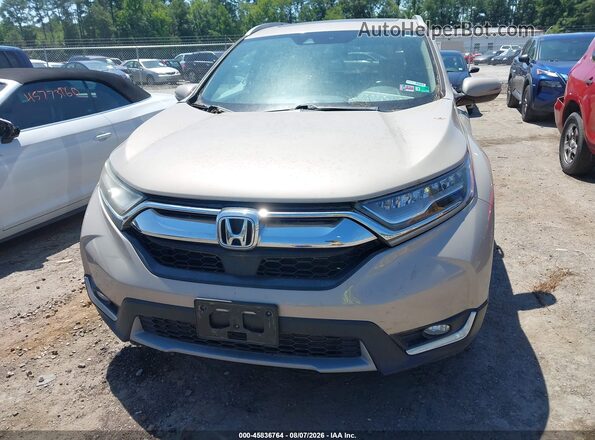 5J6RW2H91JL019719 2018 HONDA CR-V Желто-коричневый Вид спереди