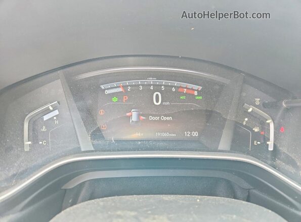 5J6RW2H92LL001703 2020 HONDA CR-V White Սարքավորումների վահանակի տեսք